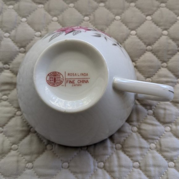 Vintage Floral Mismatched Fine China Tea Party Serving 3 Piece Set - Picture 9 of 12